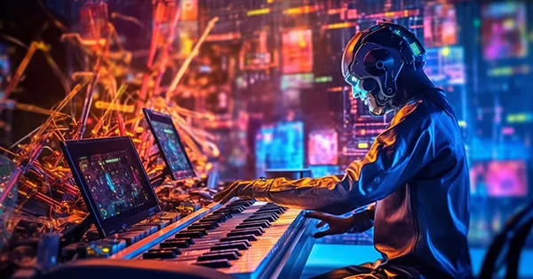 AI music production