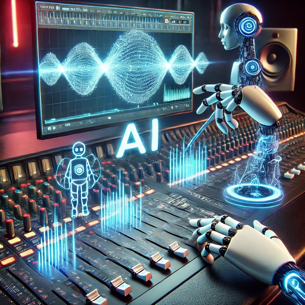 AI music production