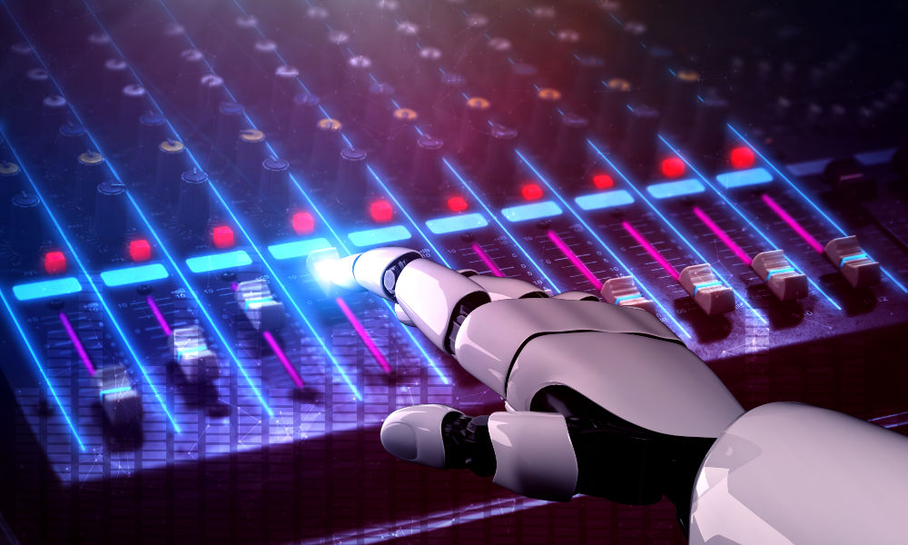 AI music production