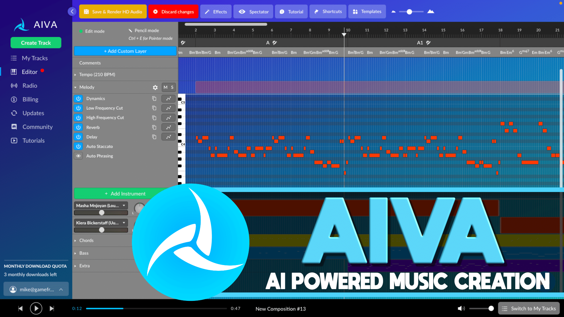 AIVA Music Composition Software