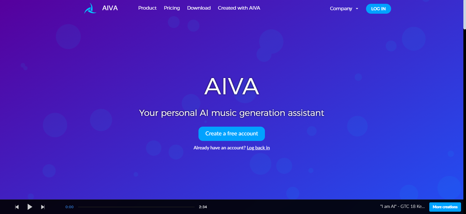 AIVA Classical AI Composer Software