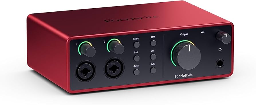 Focusrite Scarlett 2i4 (4th Gen)